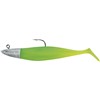 Leurre Souple Armé Powerline Jig Power Nat Shad 4 - 10Cm - Par 2 - 15G - Lime Chart