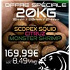 Bouillette Nashbait Scopex Squid Boilies - 24Mm - 20Kg