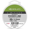 Nylon Korum Limitless Low Stretch Feeder Line - 300M - 26/100