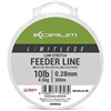 Nylon Korum Limitless Low Stretch Feeder Line - 300M - 28/100