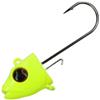 Tête Plombée Mikado Jaws Vertical - 30G - Fluo