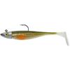 Zacht Kunstaas Uitgerust - 7Cm Delalande Zand Fat Shad - 14Cm - 33480704395