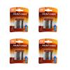 Pack 4 Piles Alcaline Numaxes Lr03 Aaa 1.5V - 4 Packs De 4 Piles Lr03 Aaa 1.5V