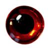 Yeux Delalande 3D - 6.5Mm - Rouge