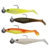Kit Leurre Souple Berkley Powerbait Cullshad Rtf - 7,5Cm - Dark Water Mix