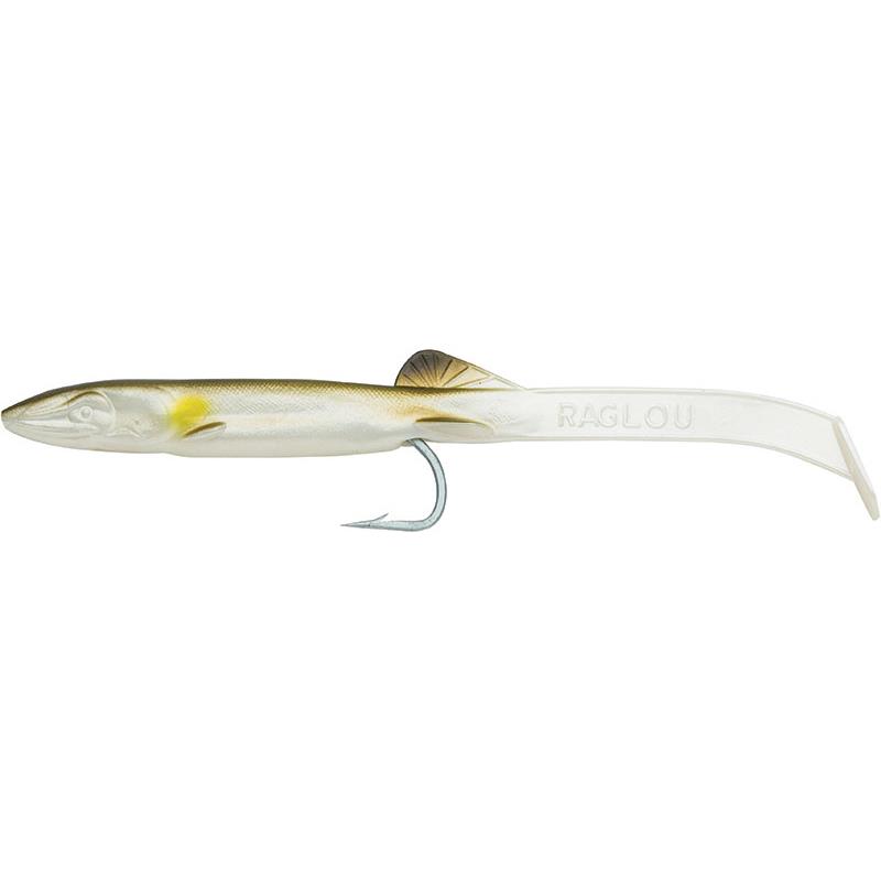 Lot De 5 Leurres En Silicone Raglou Hard EEL – Pour Traîne Et Spinning – Différentes Couleurs Et Tailles