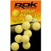 Maïs Artificiel Rok Fishing Natural Yellow Popup - Ball - N°12