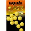 Maïs Artificiel Rok Fishing Natural Yellow Balanced - Ball - N°9