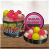Bouillette Flottante Pro Elite Baits Pop Ups Fluor Two Tone - Banana & Strawberry