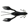 Leurre Souple Gunki Hourra Craw Up 100 - 10Cm - Par 4 - Black Blue Flake