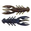 Leurre Souple X Zone Lures Scented Stealth Craw - 6.5Cm - Par 6 - Black Blue Flakes/Green Pumpkin Laminate