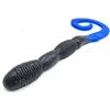 Leurre Souple 10Ftu Candeel - 20.3Cm - Par 6 - Black-Blue Tail