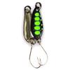 Cuiller Ondulante Crazy Fish Spoon Lema - 1.6G - Black Green Dot