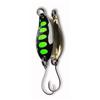 Cuiller Ondulante Crazy Fish Spoon Soar - 2.2G - Black Green Dot