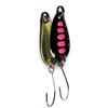 Cuiller Ondulante Crazy Fish Spoon Lema - 1.6G - Black Pink Dot