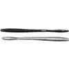 Leurre Souple Live Target Straight Tail Worm 5,5 - 14Cm - Par 10 - Black Silver