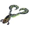 Leurre Souple Balzer Shirasu Clone Frog - 16Cm - Black Toxic Uv