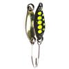Cuiller Ondulante Crazy Fish Spoon Cory - 1.1G - Black Yellow Dot