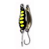Cuiller Ondulante Crazy Fish Spoon Soar - 2.2G - Black Yellow Dot