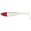 Leurre Souple Delalande Zand Fat Shad - 14Cm - Blanc Tête Rouge