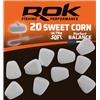 Mais Artificiel Rok Fishing Ultra Soft Sweet Corn Perfect Balance - Blanc