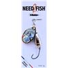 Cuiller Tournante Need2fish La Tournante - 5G - Bleu Irisé