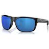 Lunettes Polarisantes Costa Broadbill 580P - Bleu Miroir - Noir Mat