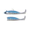 Kit Leurre Souple Armé Fiiish Combo Master Shad 100 + Tête Plombée Heavy - Blue Strike