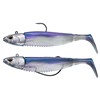 Kit Leurre Souple Armé Gunki G'bump Swm 125 Ready Pack - 12.5Cm - Par 2 - Blue Wakasagi