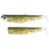 Soft Lure Fiiish Combo Black Minnow 120 + Shore Jig Head - Bm3152