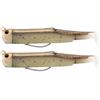 Gummifisch Fiiish Double Combo Black Minnow 120 + Tete Plombee Off Shgolde - Bm3171