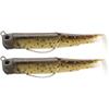 Gummifisch Fiiish Double Combo Black Minnow 120 + Tete Plombee Off Shgolde - Bm3172
