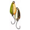 Cuiller Ondulante Crazy Fish Spoon Lema - 1.6G - Brass Orange Yellow