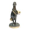 Figurine Bronze With Horn Europ Arm - Cd255