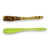 Leurre Souple Crazy Fish Tipsy 1,2 - 3Cm - Par 16 - Chartreuse And Watermelon Red And Black