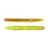 Leurre Souple Mustad Stick Worm 4 - 10.2Cm - Par 3 - Chartreuse Brown