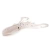 Leurre Souple P-Line Twin Tail Squid 4.5 - 11.5Cm - Par 3 - Clear Glitter