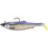 Leurre Souple Armé Savage Gear 4D Herring Big Shad - 18Cm - Clear Herring