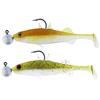 Kit Leurre Souple Armé Westin Stanley The Stickleback Shadtail R 'N R - 7.5Cm - Par 2 - Clear Water Mix 11