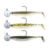 Leurre Souple Armé Westin Magic Minnow Weedless Jig - 10.5Cm - Clear Water Mix 17