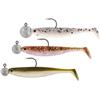 Kit Leurres Souples Armés Westin Shadteez Slim R'n R - 5.5Cm - Clear Water Mix