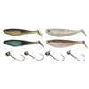 Kit Leurre Souple Berkley Pro Pack Zander Jig - Clear Water Mix