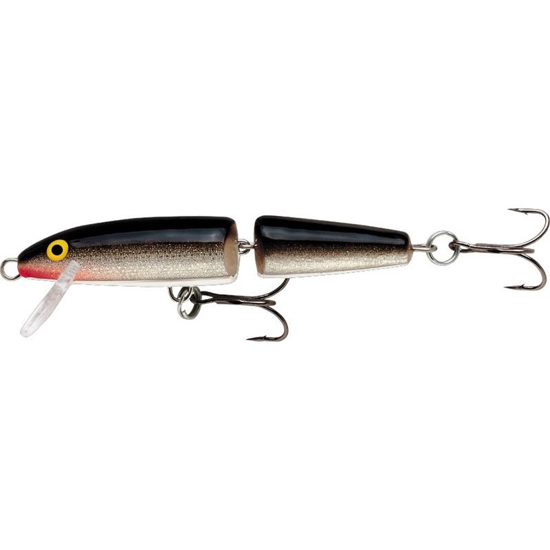 2 NEW  RAPALA J-7  JOINTED FLOATING MINNOW  in SILVER 