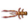 Amostra Vinil Crazy Fish Cray Fish 3 7.5Cm - Pack De 7 - Crayfish3-12