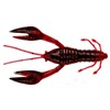 Leurre Souple Gunki Hourra Craw Up 100 - 10Cm - Par 4 - Dark Red