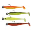 Pack Leurre Souple Armé Berkley Cullshad Slim - Dark Water Mix - 10Cm