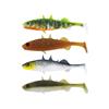 Leurre Souple Westin Stanley The Stickleback Shadtail - 5.5Cm - Par 4 - Dark Water Mix 9