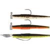 Kit Leurres Souples Armés Westin Ned Worm Slim R 'N R - 5.5Cm - Dark Water Mix