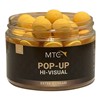 Bouillette Flottante Mtc Baits Pop-Up Haute Visibilité - Ester & Cream - 14Mm