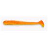 Leurre Souple Crazy Fish Vibro Worm 3.4 - 8.5Cm - Par 5 - Fire Orange